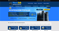 Desktop Screenshot of hostjob.com.br